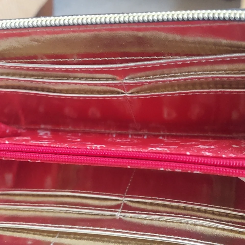 Betsy Johnson Floral Black, pink, and green Wallet - Picture 2 of 6